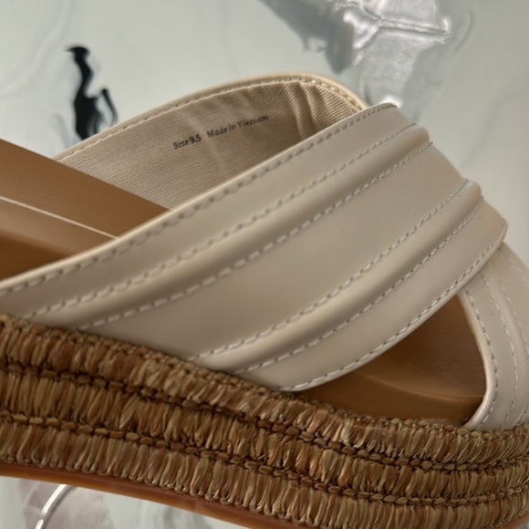 Dolce Vita platform Espadrille sandal in cream size 9.5 - Picture 2 of 4